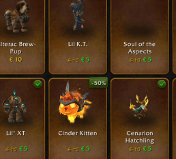 world of warcraft - pets